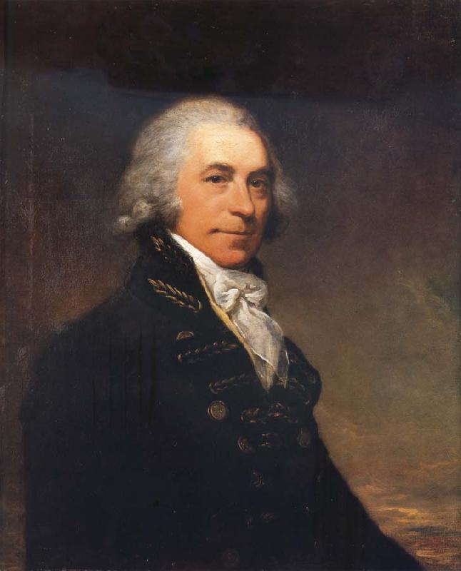 Arthur Devis A Portrait of Captain James Urmston